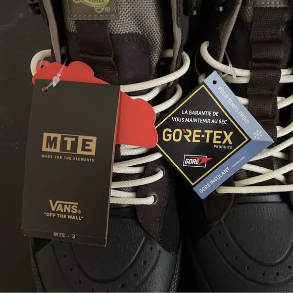 Vans Sk8-Hi Gore-Tex MTE-3 Waterproof Boots Shoe Green Black Mens Size 13 - Picture 7 of 7